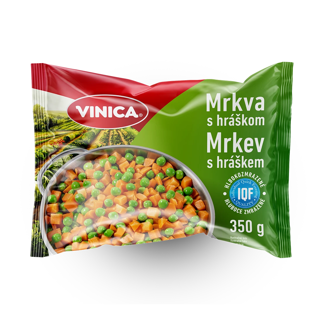 VINICA Mrkva s hráškom 350g